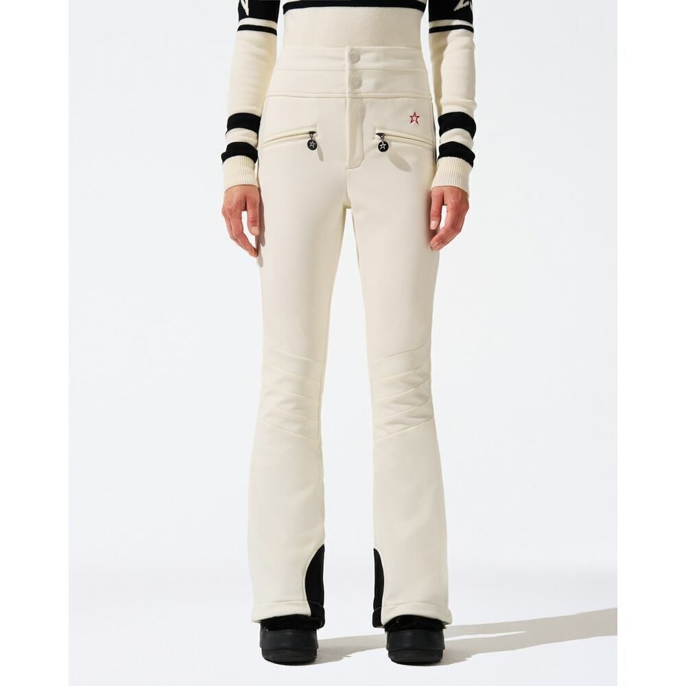 Perfect Moment White Aurora High Waist Flare Pants L